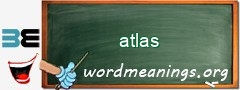 WordMeaning blackboard for atlas